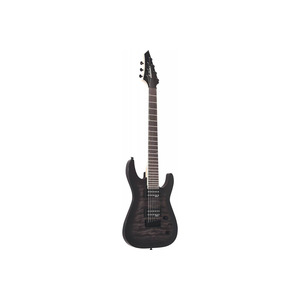 Електрогітара JACKSON JS22Q-7 DKA DINKY ARCH TOP HT TRANSPARENT BLACK BURST Зображення