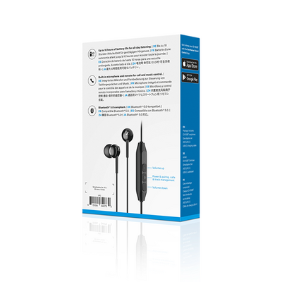Bluetooth гарнитура Sennheiser CX 150BT Black Изображение