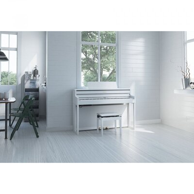 Цифровое пианино Roland HP704 WH Белое матовое Изображение
