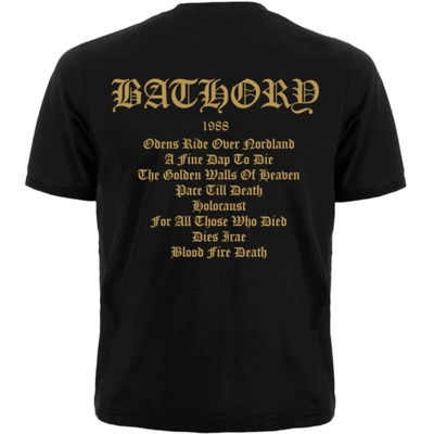 Футболка Bathory "Blood Fire Death" Изображение
