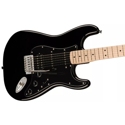 Електрогітара Squier by Fender Sonic Stratocaster HSS MN Black Зображення