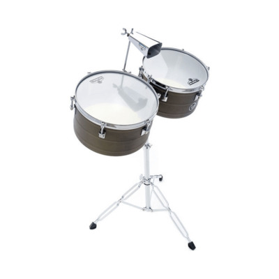 Тімбалес Latin Percussion Matador 14"x15" Antique Coat Steel LP818106 Зображення