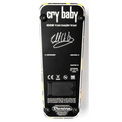 Педаль эффектов Dunlop EVH95 Eddie Van Halen Signature Cry Baby Wah Wah Изображение