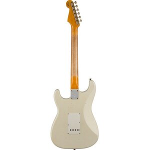 Електрогітара FENDER CUSTOM SHOP LIMITED EDITION '62/'63 STRATOCASTER JOURNEYMAN RELIC RW AGED OLYMPIC WHITE Зображення
