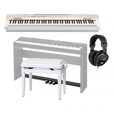 Цифрове піаніно Casio PX-160 Gold + блок живлення Зображення