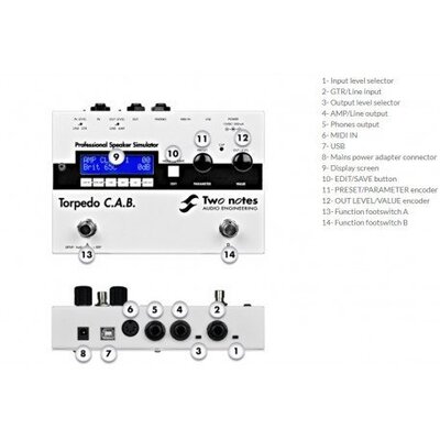 Гитарный кабинет Two notes Torpedo CAB M Изображение