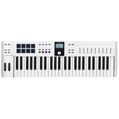 MIDI-клавиатура Arturia KeyLab Essential 49 mk3 (White) + Arturia Pigments Изображение