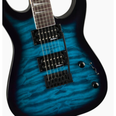 Електрогітара JACKSON JS20 DKQ 2PT TRANSPARENT BLUE Зображення