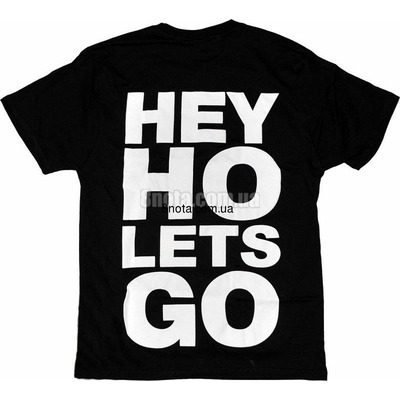 Футболка Ramones "Hey Ho Let's Go" Зображення