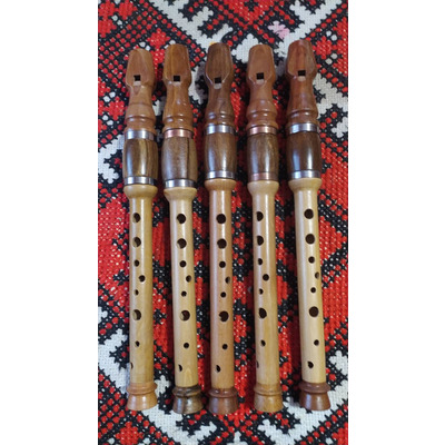 Сопилка хроматическая разборная с двойной подстройкой. Мундштук по типу "бочонок" Изображение