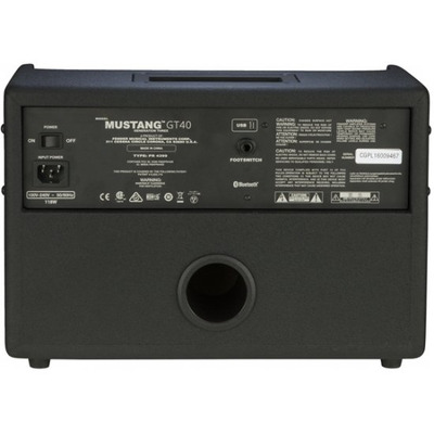 Комбоусилитель для электрогитары Fender Mustang GT 40 (2310106000) Изображение