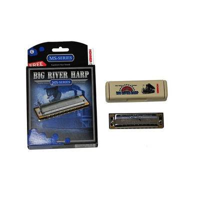 Губная гармошка Hohner M590016X C Big River Harp Box Изображение