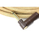 Кабель інструментальний Fender 10' Angled Festival Instrument Cable Pure Hemp Natural Зображення