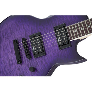 Електрогітара Jackson JS22Q Monarkh Ah Transparent Purple Burst Зображення