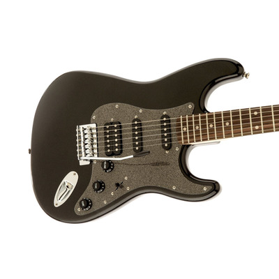 Електрогітара Squier by Fender Affinity Strat Hss Lrl Montego Black Metallic Зображення