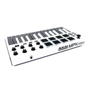 MIDI-контроллер Akai MPK MINI MK2 WHITE Изображение