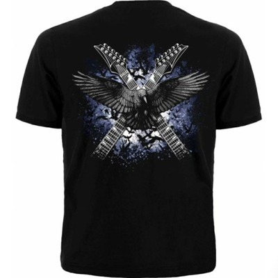 Футболка Crow and Guitar in Space Изображение