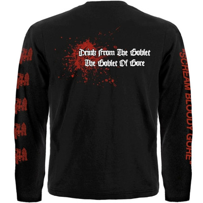 Футболка з довгим рукавом Death "Scream Bloody Gore" Зображення