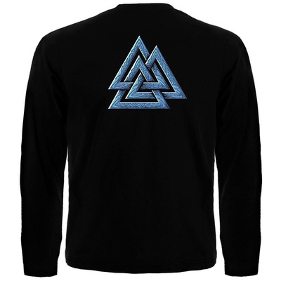 Футболка з довгим рукавом Валкнут (Ворони Одіна) Зображення