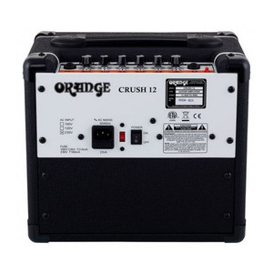 Комбопідсилювач Orange CRUSH 12 BLK Зображення