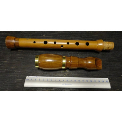 Сопилка альтовая майстровая с чехлом. Изображение