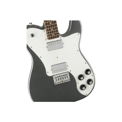 Электрогитара SQUIER by FENDER AFFINITY SERIES TELECASTER DELUXE HH LR CHARCOAL FROST METALLIC Изображение