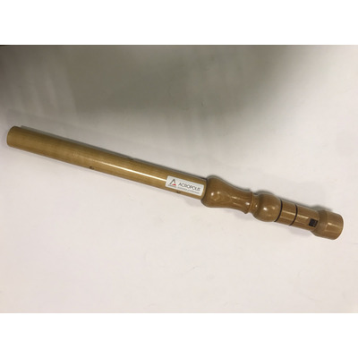 Сопілка Acropolis учнівська сопрано іn C, розбірна / Граб Зображення