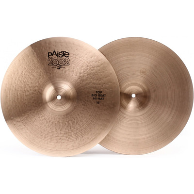 Оркестрові тарілки Paiste 2002 Big Beat Hi-Hat 16 Зображення