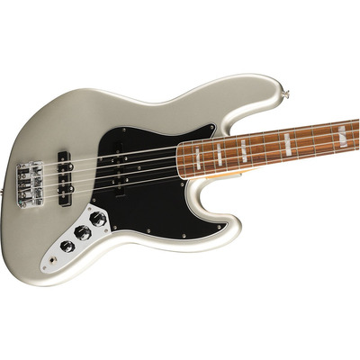 Бас-гітара Fender Vintera '70S Jazz Bass Pfn Inca Silver Зображення