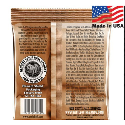 Струны для акустической гитары Ernie Ball P02151 Изображение