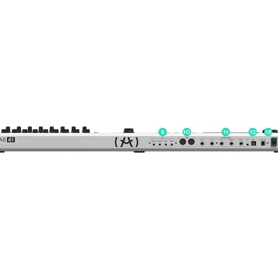 MIDI-клавиатура / Синтезатор ARTURIA KeyLab 61 MkII Изображение