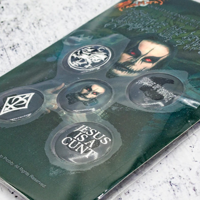 Подарочный набор значков CRADLE OF FILTH - HAMMER OF THE WITCHES / DANI (iol-004) Изображение