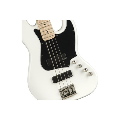 Бас-гитара Squier by Fender Contemporary Active J-Bass Hh Mn Flat White Изображение