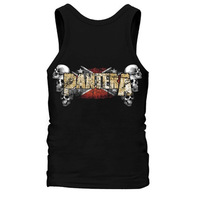 Майка Pantera (flamming skull) Изображение