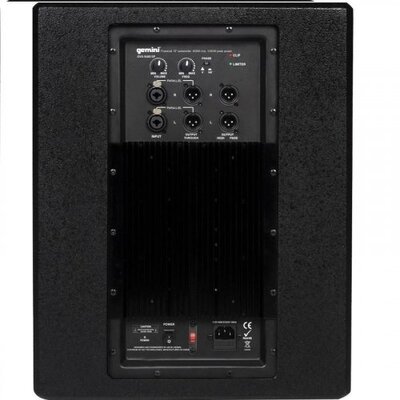 Акустична система (сабвуфер) Gemini GVX-SUB12P Зображення