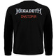 Футболка з довгим рукавом Megadeth "Dystopia" Зображення