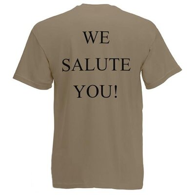 Футболка AC/DC For Those About To Rock хаки Изображение