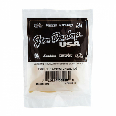 Набор медиаторов Dunlop 9206R HEAVIES IVROID-LG-12 (12шт.) Изображение