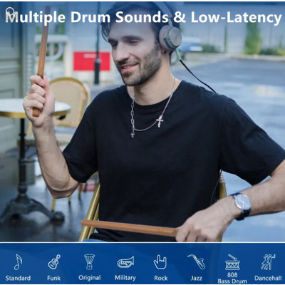 Портативная электронная барабанная установка AEROBAND PocketDrum 2 Plus Изображение