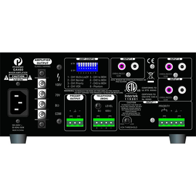 Мікшерний пульт Phonic GA460 Зображення