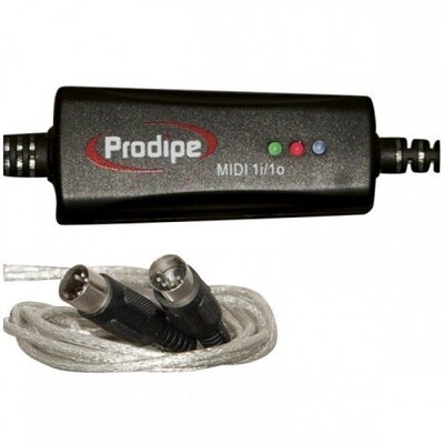 MIDI інтерфейс Prodipe Interface MIDI USB 1in/1out (1i1o) Зображення