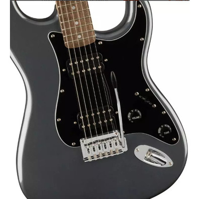 Электрогитара Squier by Fender Affinity Series Stratocaster HH LR Charcoal Изображение
