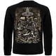Футболка з довгим рукавом Viking (наполовину лице, наполовину череп) Зображення