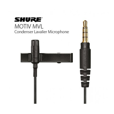Конденсаторних петличний мікрофон SHURE MVL/A Зображення