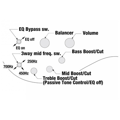 Бас-гітара IBANEZ SR605E-BKT Зображення