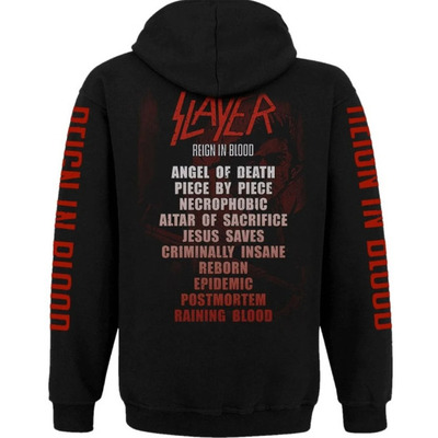 Худі Slayer "Reign In Blood" на блискавці Зображення