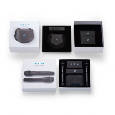 X-STAR Karaoke Box - караоке система с микрофонами Изображение