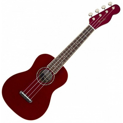 Укулеле Fender Ukulele Zuma Concert Candy Apple Red (971630009) Изображение