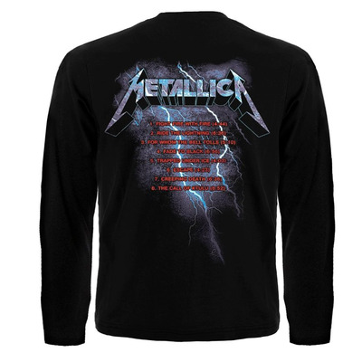 Футболка з довгим рукавом Metallica "Ride The Lightning" Зображення
