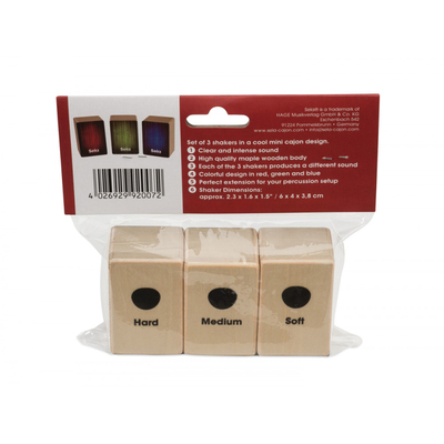 Набір шейкерів Sela SE 108 Mini Cajon Shaker Set Зображення